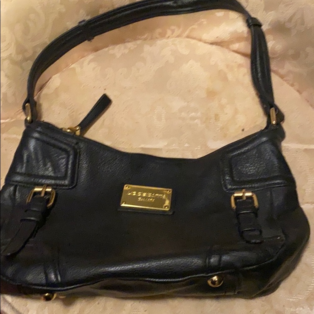 Liz Claiborne black leather purse